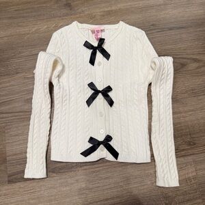Ribbon Knit Cardigan | MEDIUM